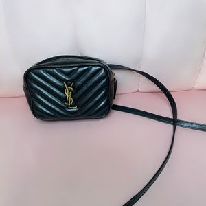 Saint Laurent Lou Belt Bag in Quilted Leather